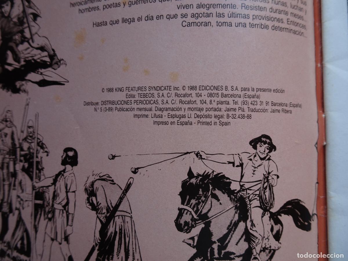 C&oacute;mics: pr&iacute;ncipe valiente 5 ediciones b 1988 edici&oacute;n hist&oacute;rica tebeos - Foto 3