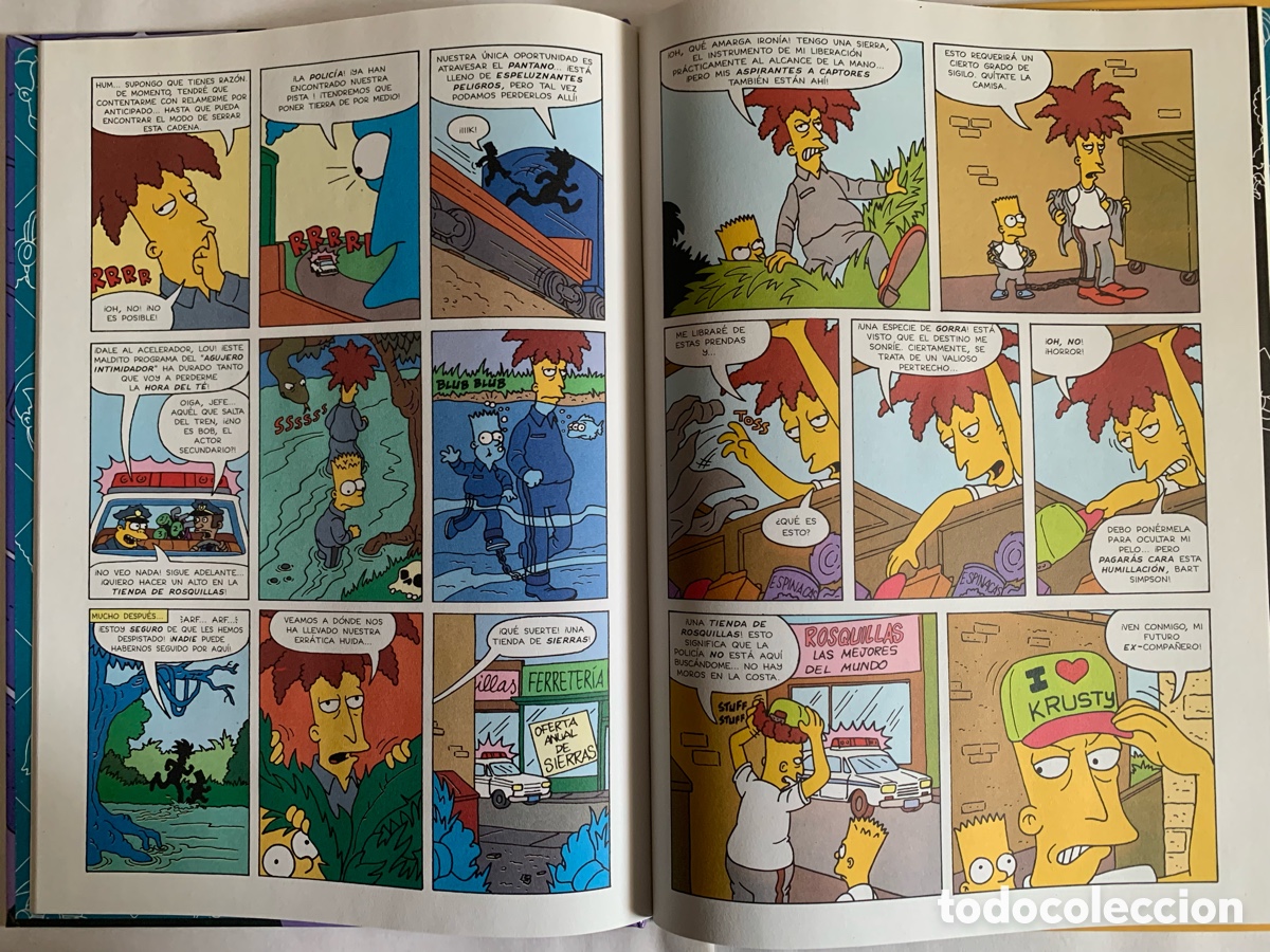 C&oacute;mics: Simpson El Regreso De Bob Tapa Dura Ediciones B 2005 - Foto 2