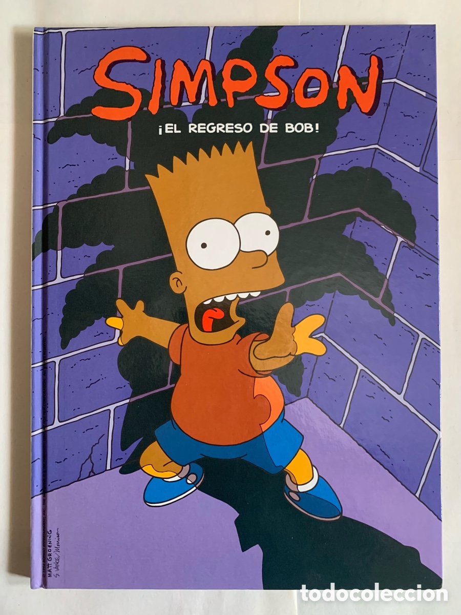 C&oacute;mics: Simpson El Regreso De Bob Tapa Dura Ediciones B 2005 - Foto 1