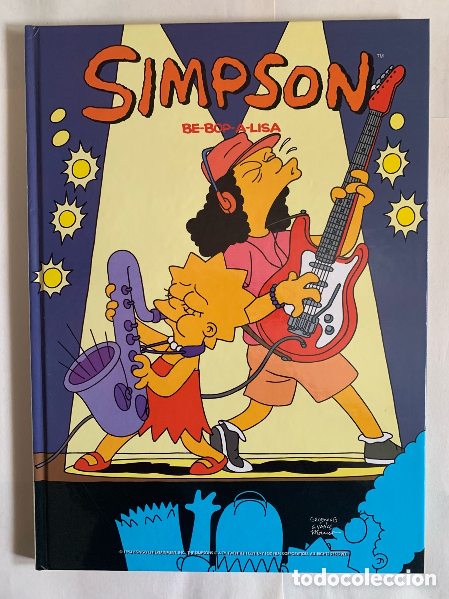 C&oacute;mics: Simpson Be-Bop A-Lisa Tapa Dura Ediciones B 2005 - Foto 1