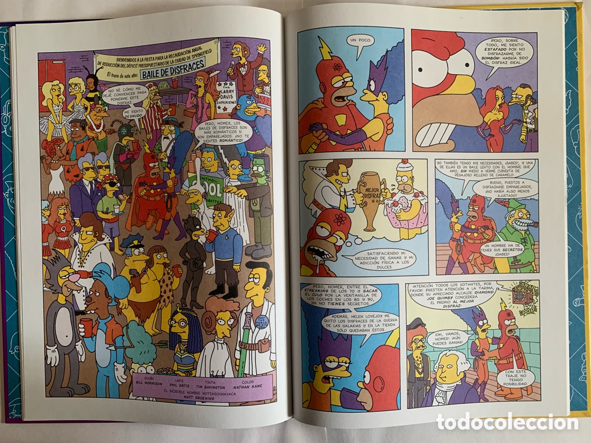 C&oacute;mics: Simpson Bart En Paris Tapa Dura Ediciones B 2005 - Foto 2
