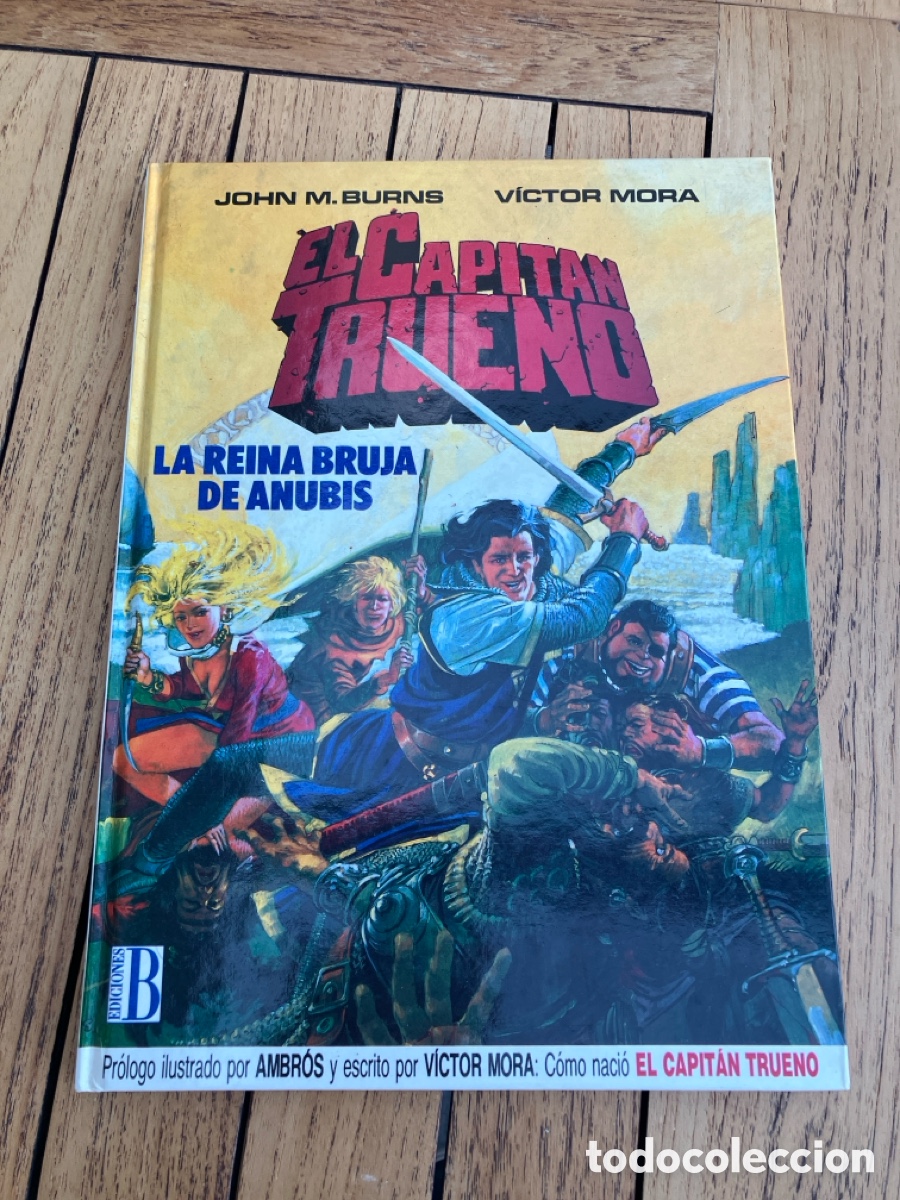 C&oacute;mics: EL CAPIT&Aacute;N TRUENO - LA REINA BRUJA DE ANUBIS - EDICIONES B - Foto 1