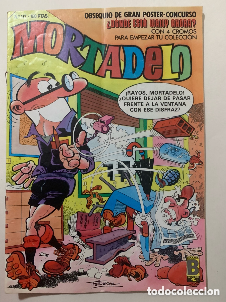C&oacute;mics: Mortadelo N&ordm;117 Ediciones B 1987 - Foto 1
