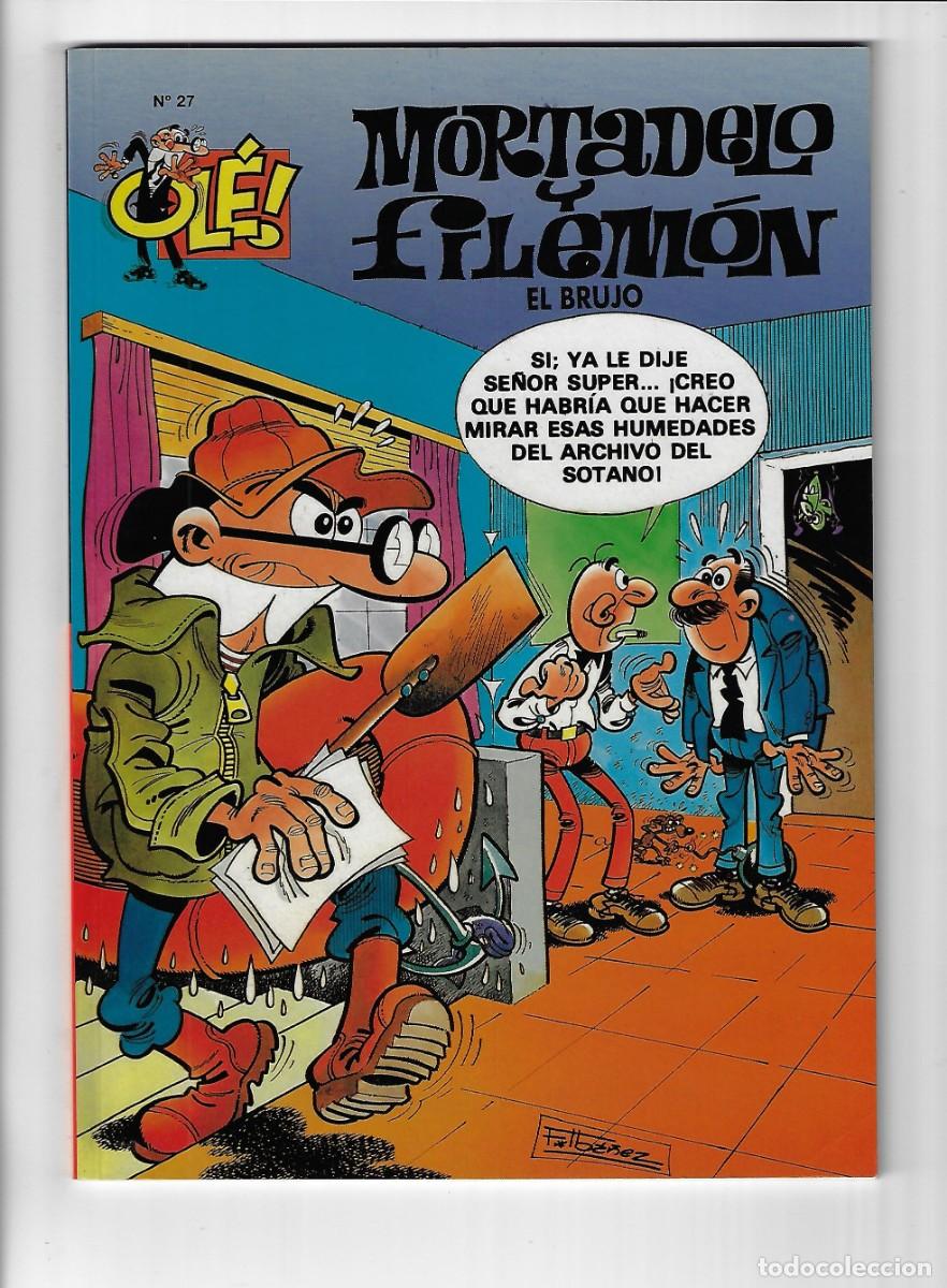 C&oacute;mics: Ediciones B. Colecci&oacute;n Ol&eacute; Mortadelo y Filem&oacute;n. 27 - Foto 1