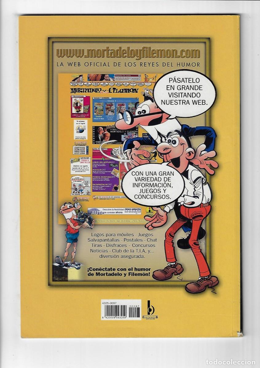 C&oacute;mics: Ediciones B. Colecci&oacute;n Ol&eacute; Mortadelo y Filem&oacute;n. 97 - Foto 2