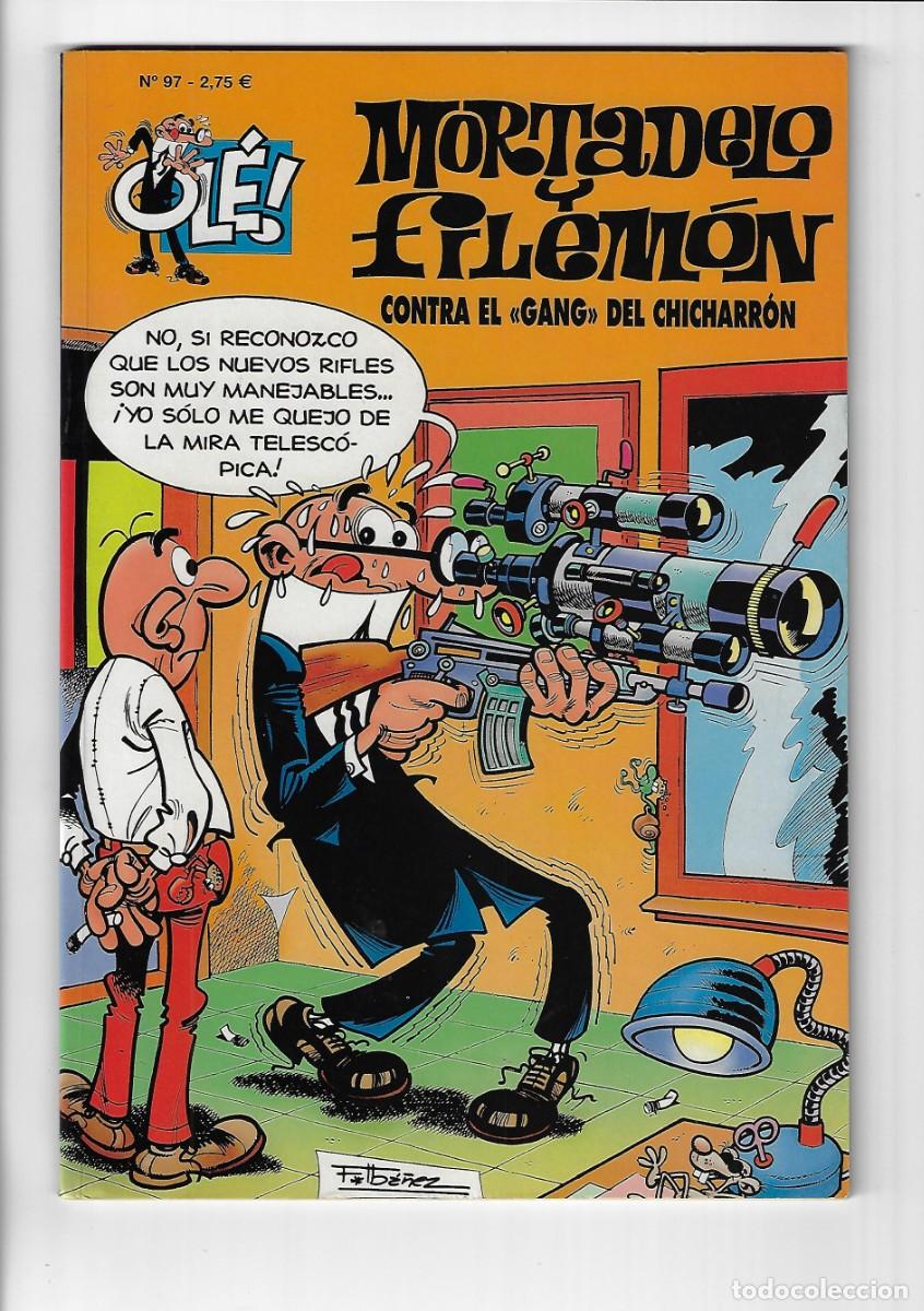 C&oacute;mics: Ediciones B. Colecci&oacute;n Ol&eacute; Mortadelo y Filem&oacute;n. 97 - Foto 1