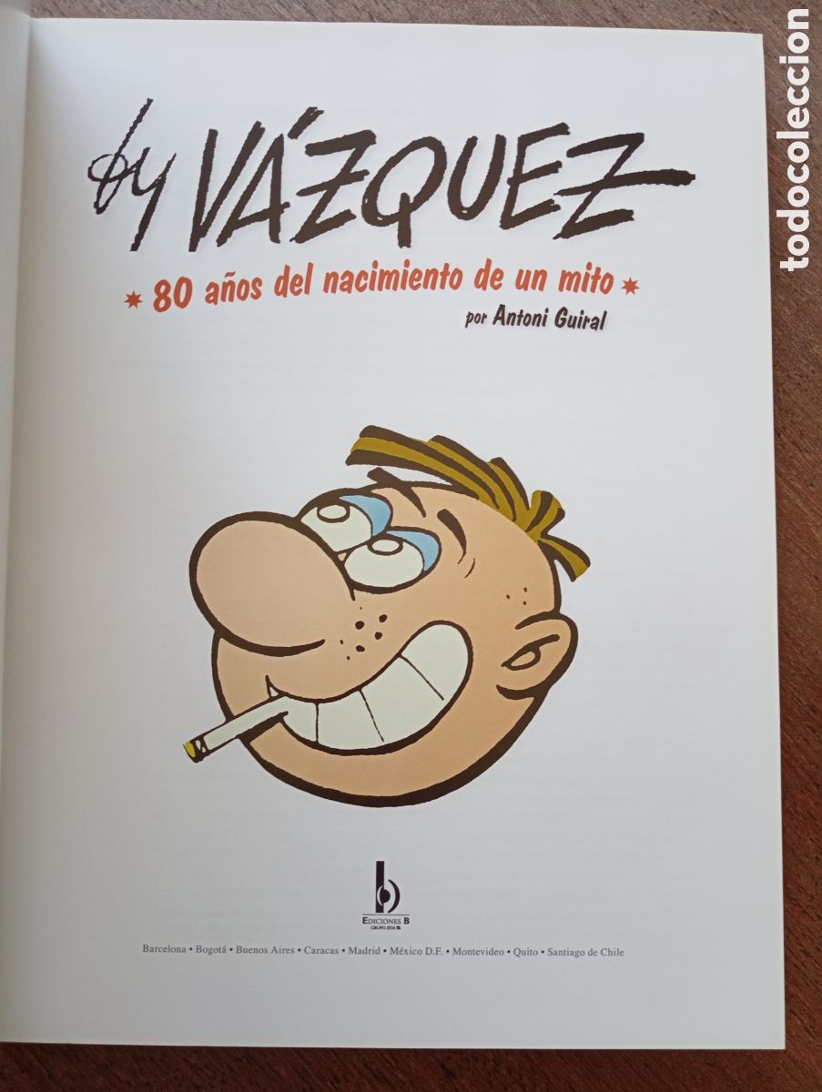 C&oacute;mics: By V&Aacute;ZQUEZ 80 A&Ntilde;OS DEL NACIMIENTO DE UN MITO - Foto 2