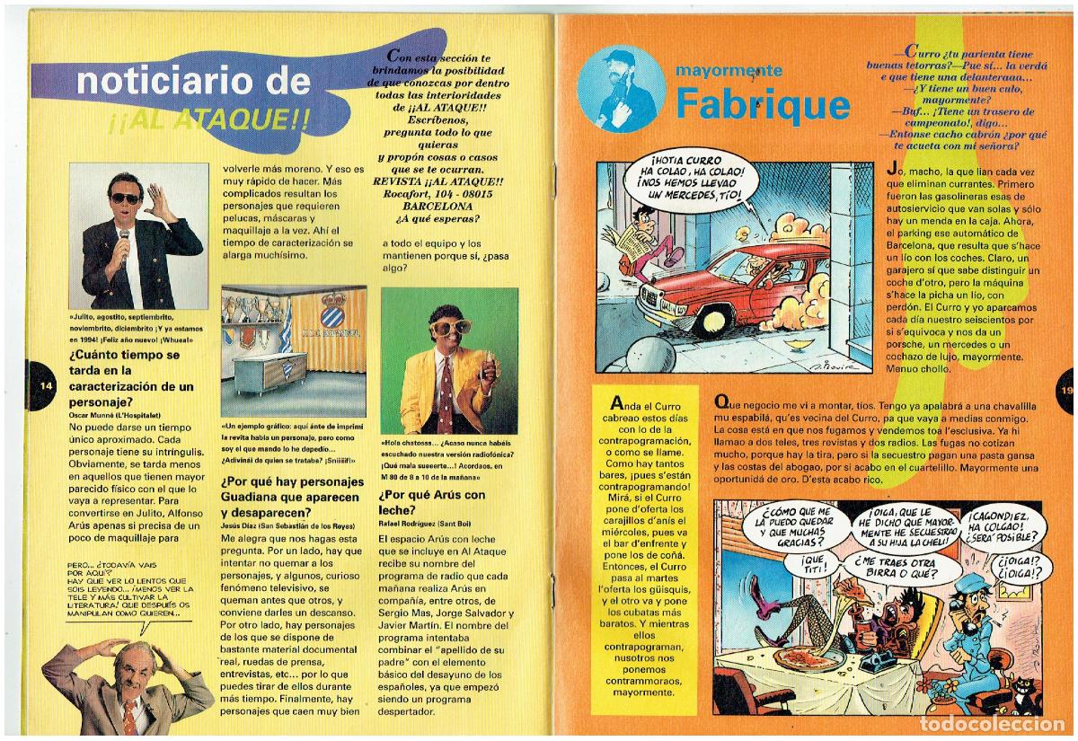 C&oacute;mics: &iexcl;&iexcl; AL ATAQUE !! . N&ordm; 6. EDICIONES B. 1993.(B/39.1) - Foto 2