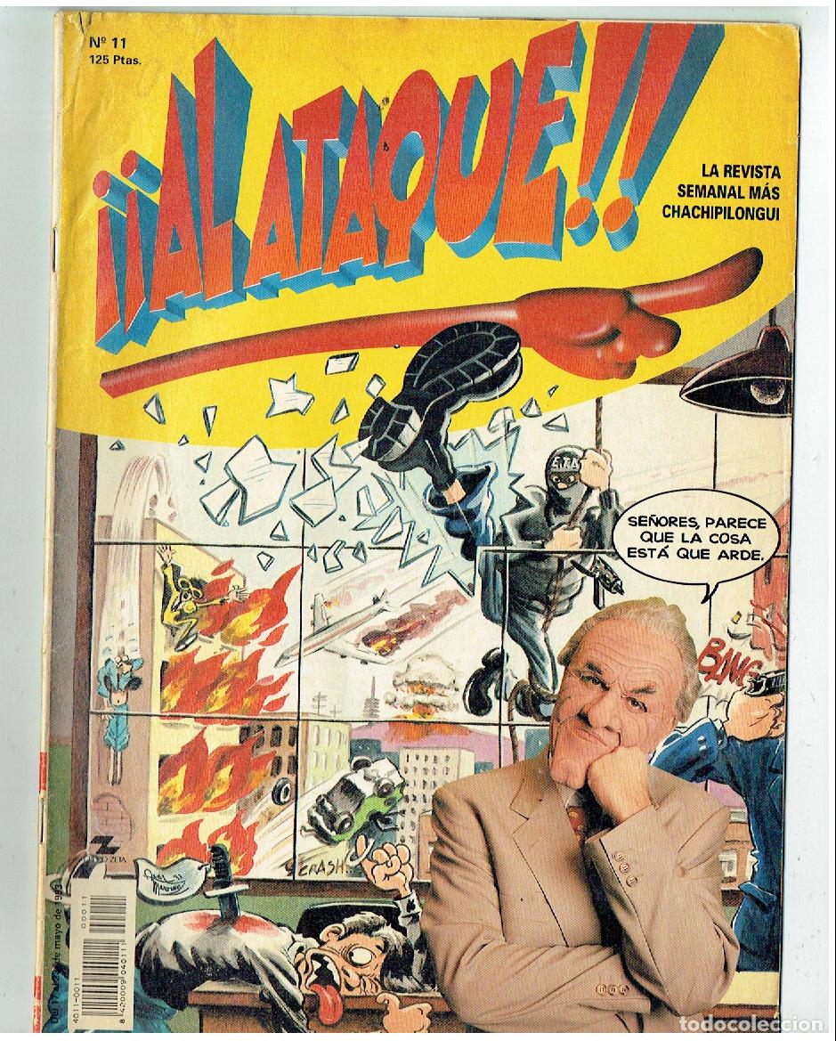 C&oacute;mics: &iexcl;&iexcl; AL ATAQUE !! . N&ordm; 11. CON POSTER. EDICIONES B. 1993.(B/39.1) - Foto 1