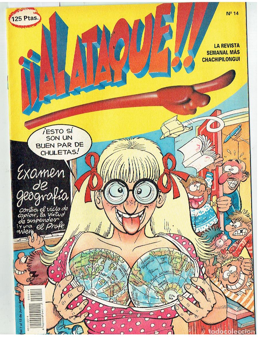 C&oacute;mics: &iexcl;&iexcl; AL ATAQUE !! . N&ordm; 14. SIN POSTER. EDICIONES B. 1993.(B/39.1) - Foto 1