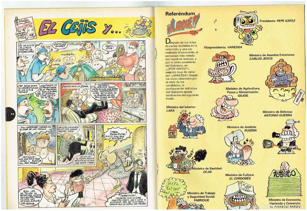 C&oacute;mics: &iexcl;&iexcl; AL ATAQUE !! . N&ordm; 14. SIN POSTER. EDICIONES B. 1993.(B/39.1) - Foto 2
