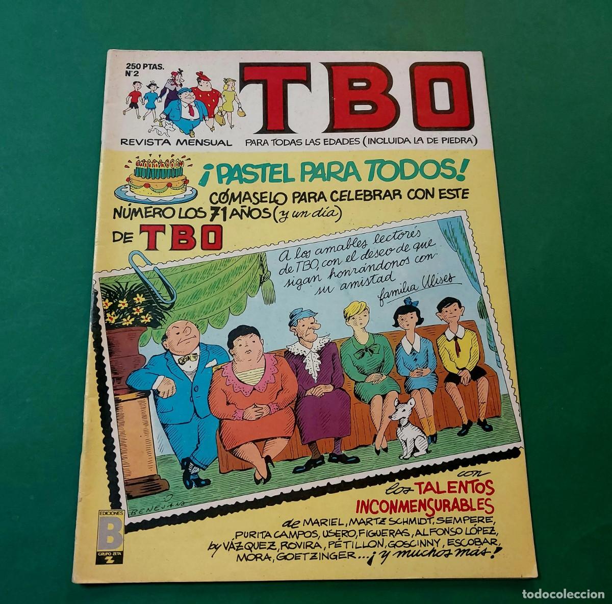 C&oacute;mics: TBO N&ordm; 2 Ediciones B 1988 - Foto 1