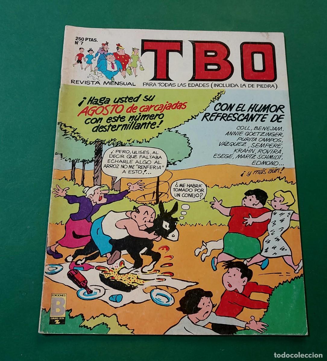 C&oacute;mics: TBO N&ordm; 7 Ediciones B 1988 - Foto 1