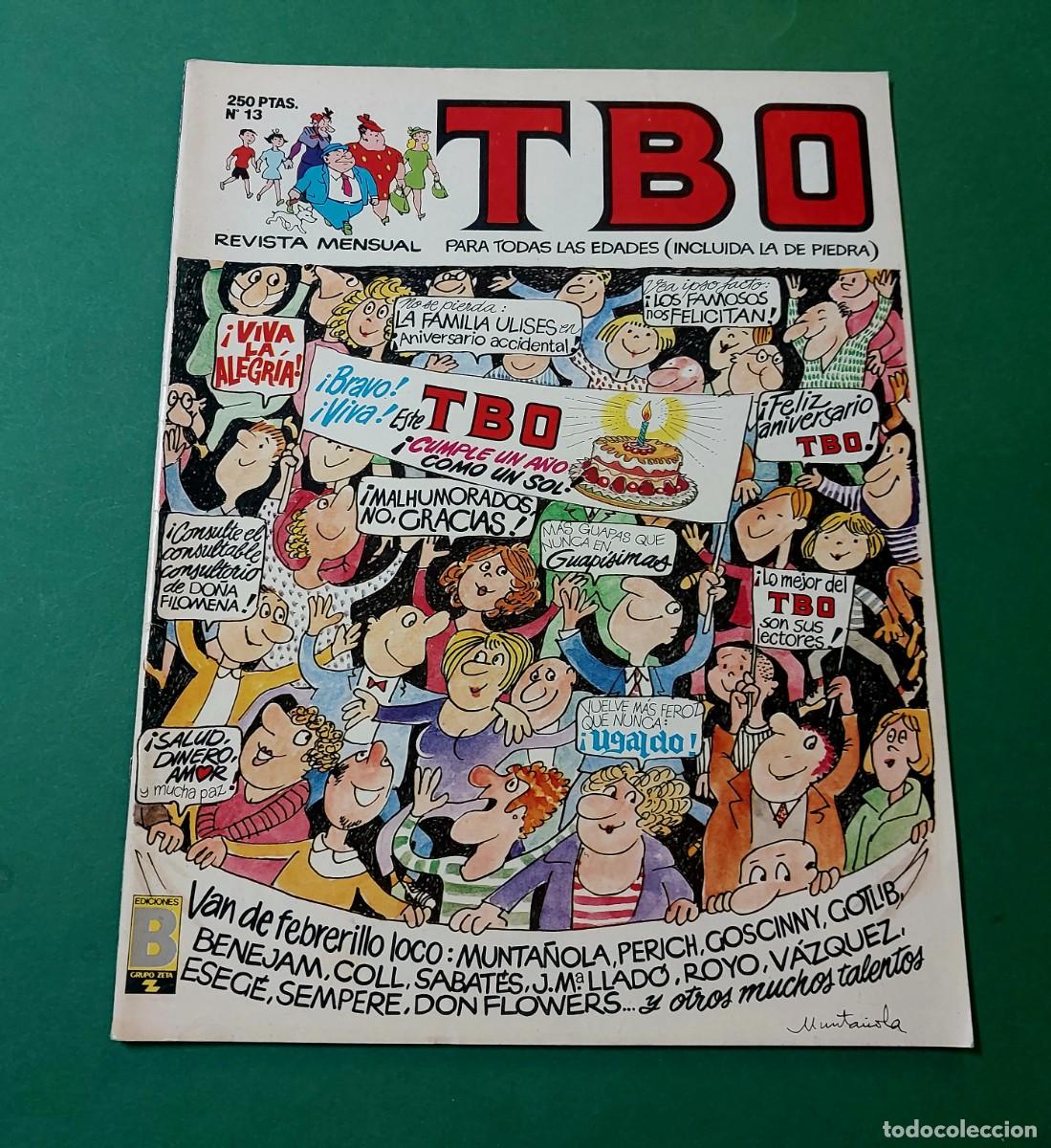 C&oacute;mics: TBO N&ordm; 13 Ediciones B 1988 - Foto 1