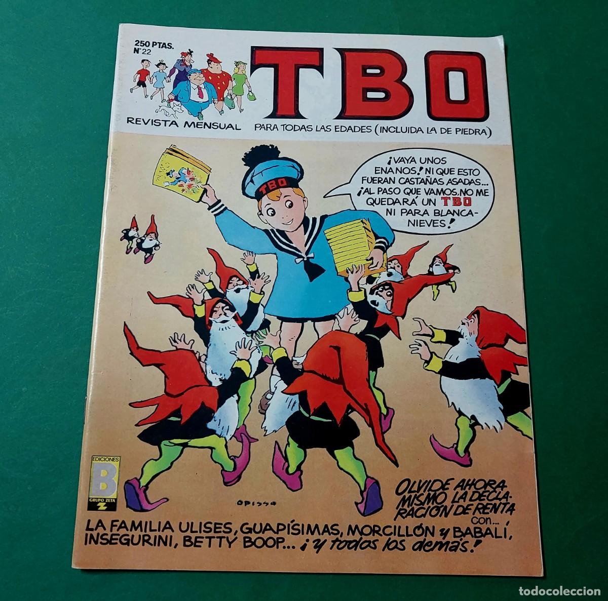 C&oacute;mics: TBO N&ordm; 22 Ediciones B 1988 - Foto 1