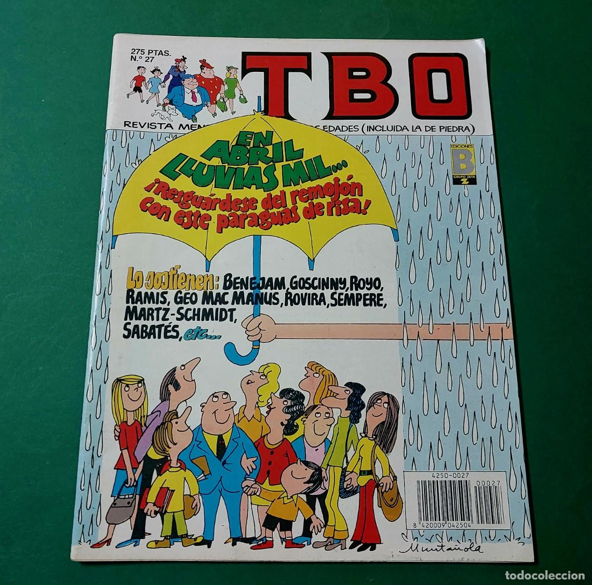 C&oacute;mics: TBO N&ordm; 27 Ediciones B 1988 - Foto 1