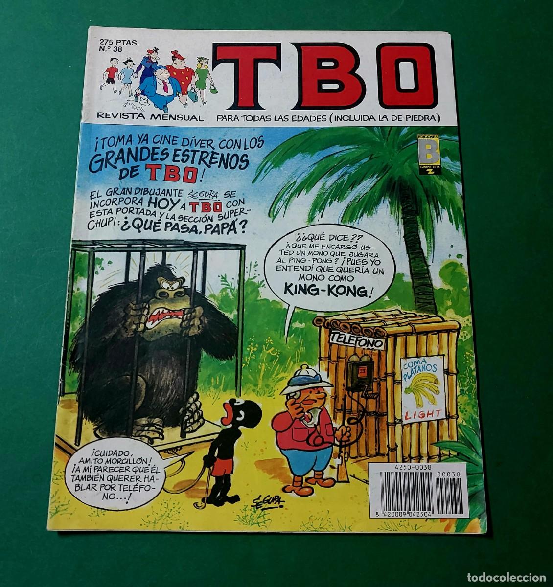 C&oacute;mics: TBO N&ordm; 38 Ediciones B 1988 - Foto 1