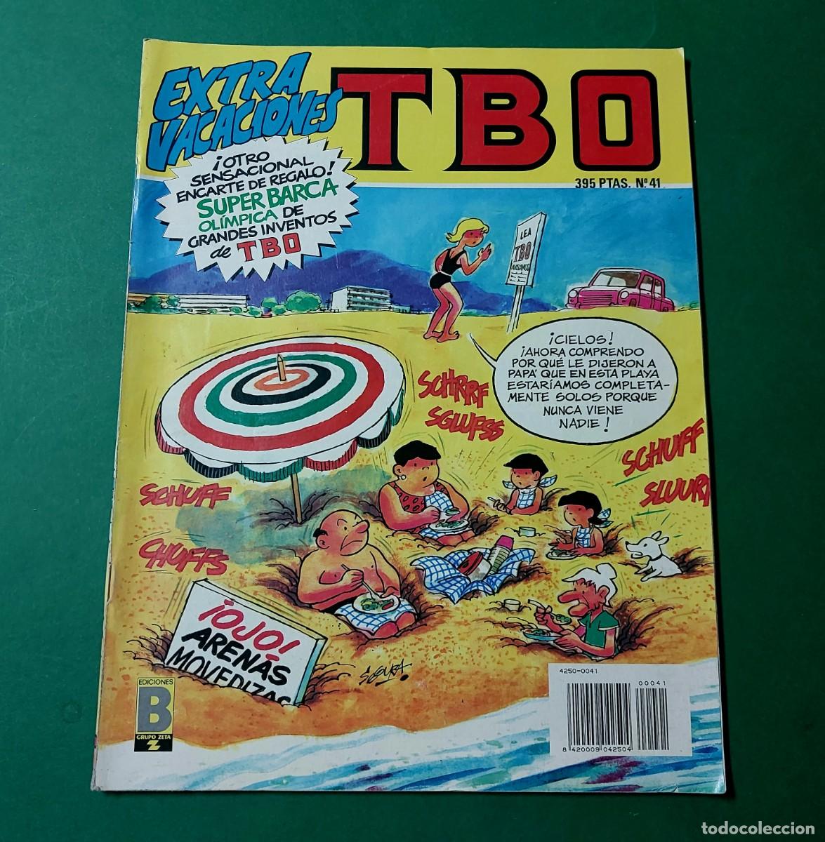 C&oacute;mics: TBO N&ordm; 41 Extra Vacaciones Ediciones B 1988 - Foto 1
