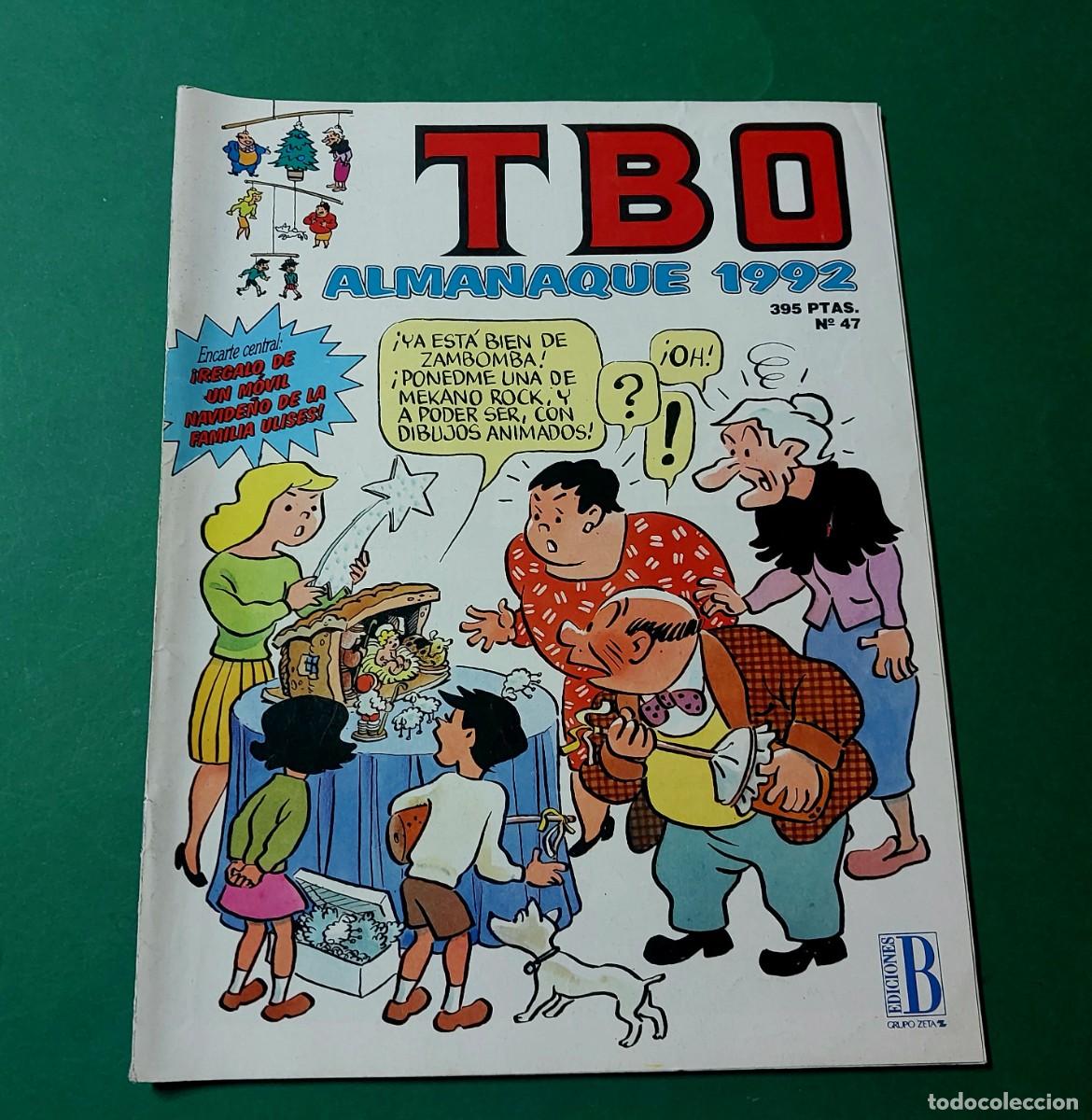 C&oacute;mics: TBO N&ordm; 47 Almanaque 1992 Ediciones B - Foto 1