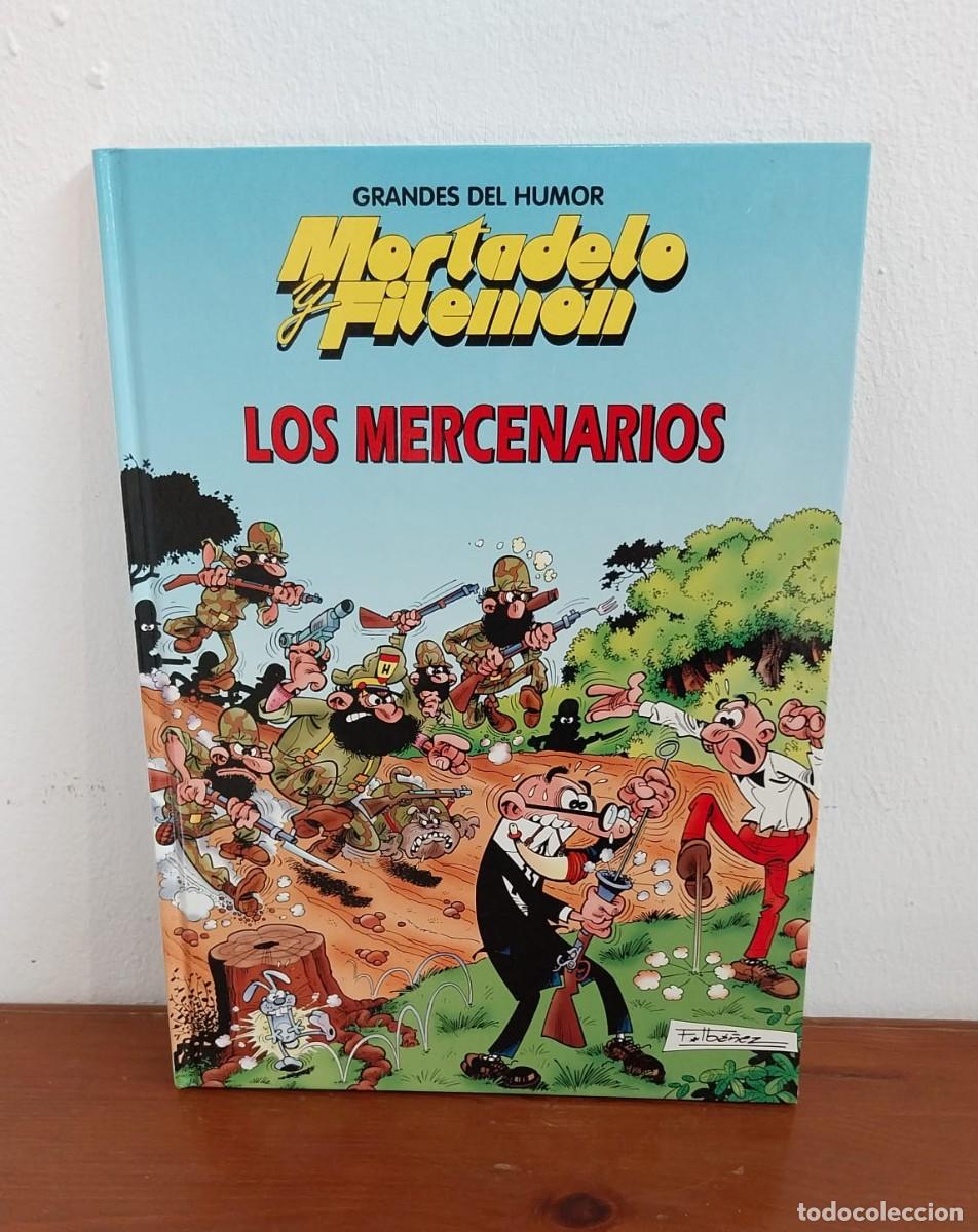 C&oacute;mics: MORTADELO Y FILEM&Oacute;N - LOS MERCENARIOS TOMO &Uacute;NICO EDICIONES B - Foto 1