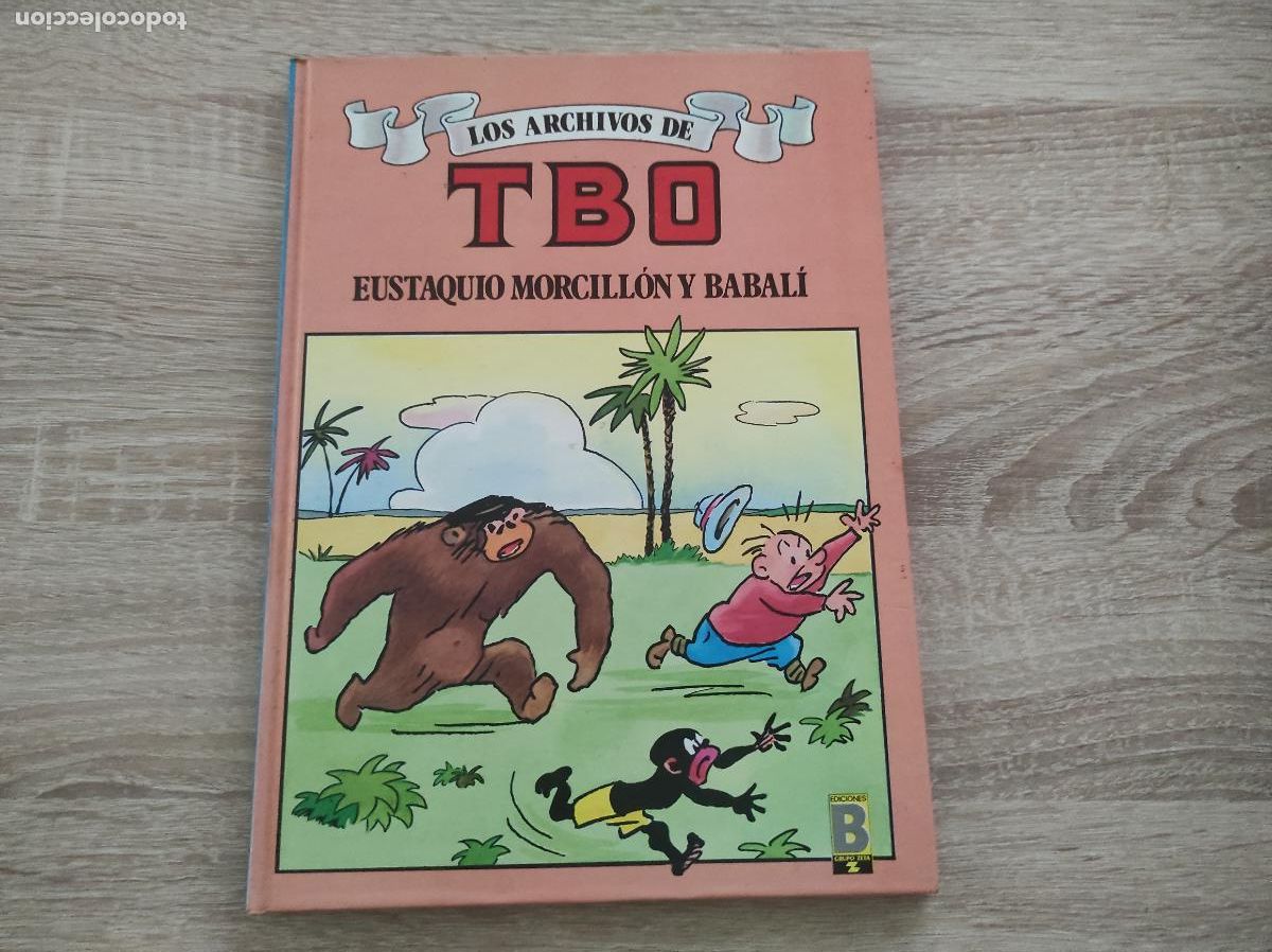 C&oacute;mics: COMIC TOMO LOS ARCHIVOS DE TBO EUSTAQUIO MORCILLON Y BABALI N&deg; 3 EDICIONES B A&Ntilde;O 1990 - Foto 1