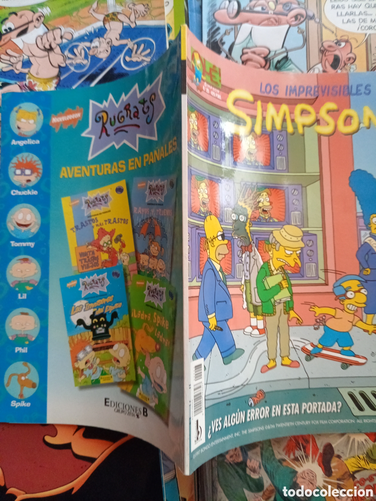 C&oacute;mics: Colecci&oacute;n Ol&eacute; 23 Los imprevisibles Simpson cj103 - Foto 3