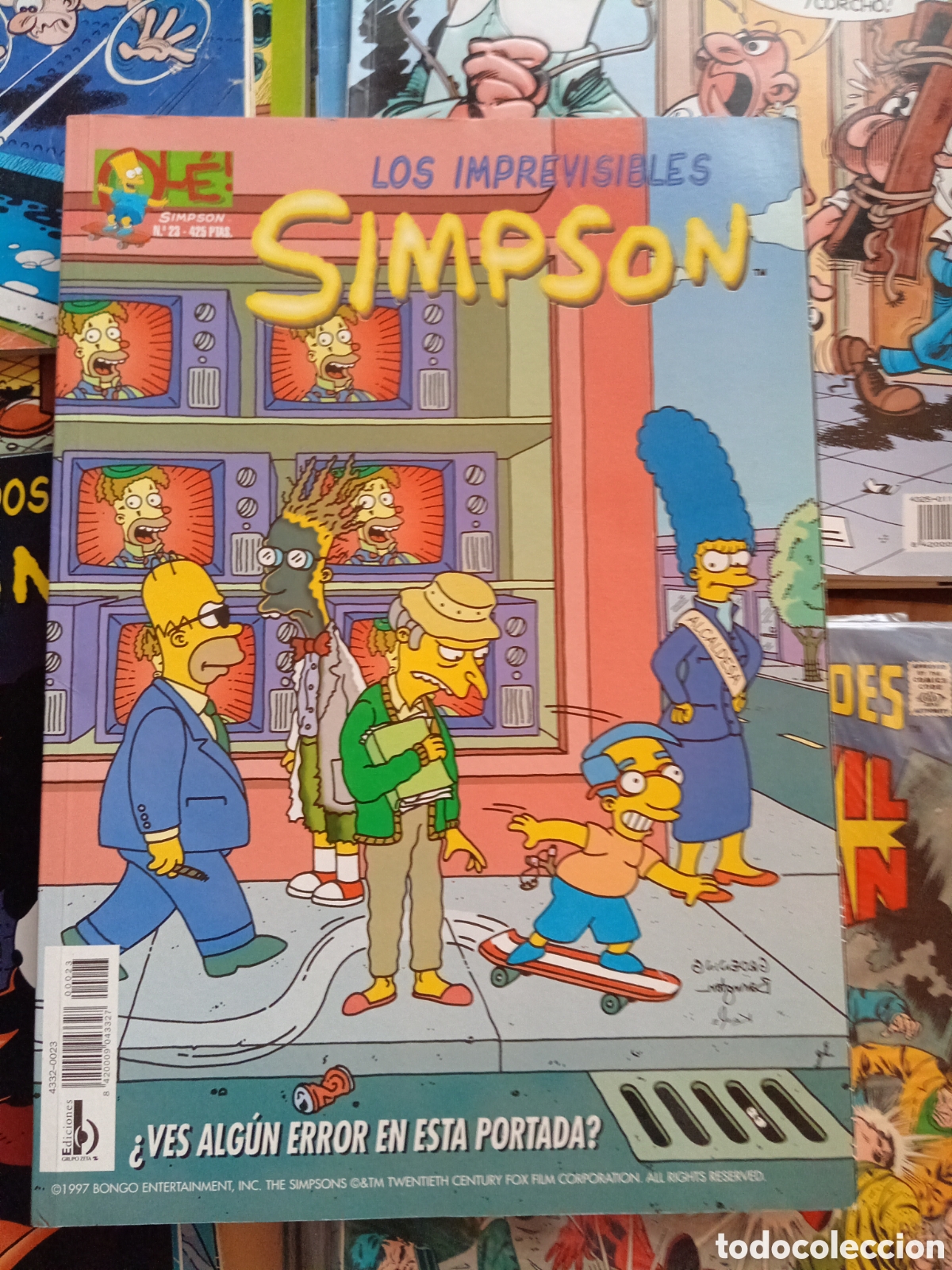 C&oacute;mics: Colecci&oacute;n Ol&eacute; 23 Los imprevisibles Simpson cj103 - Foto 1