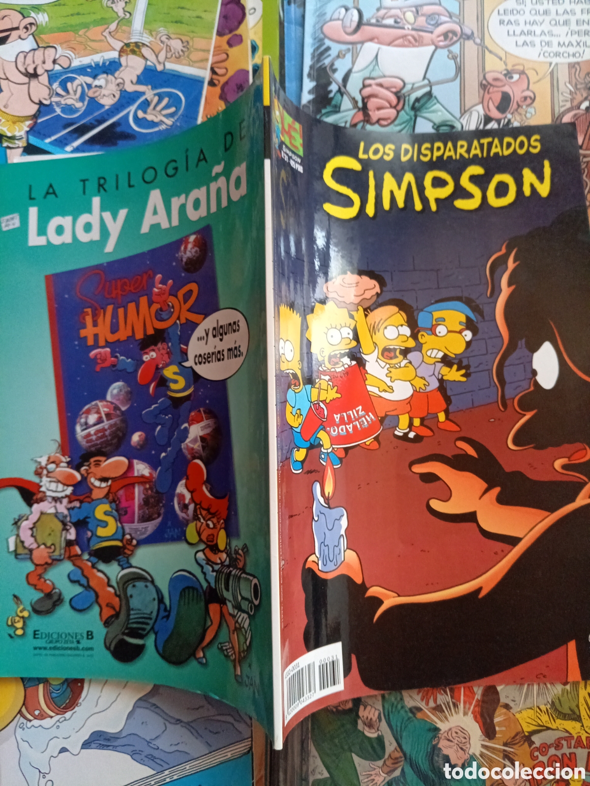 C&oacute;mics: Colecci&oacute;n Ol&eacute; 31 Los disparatados Simpson cj103 - Foto 3