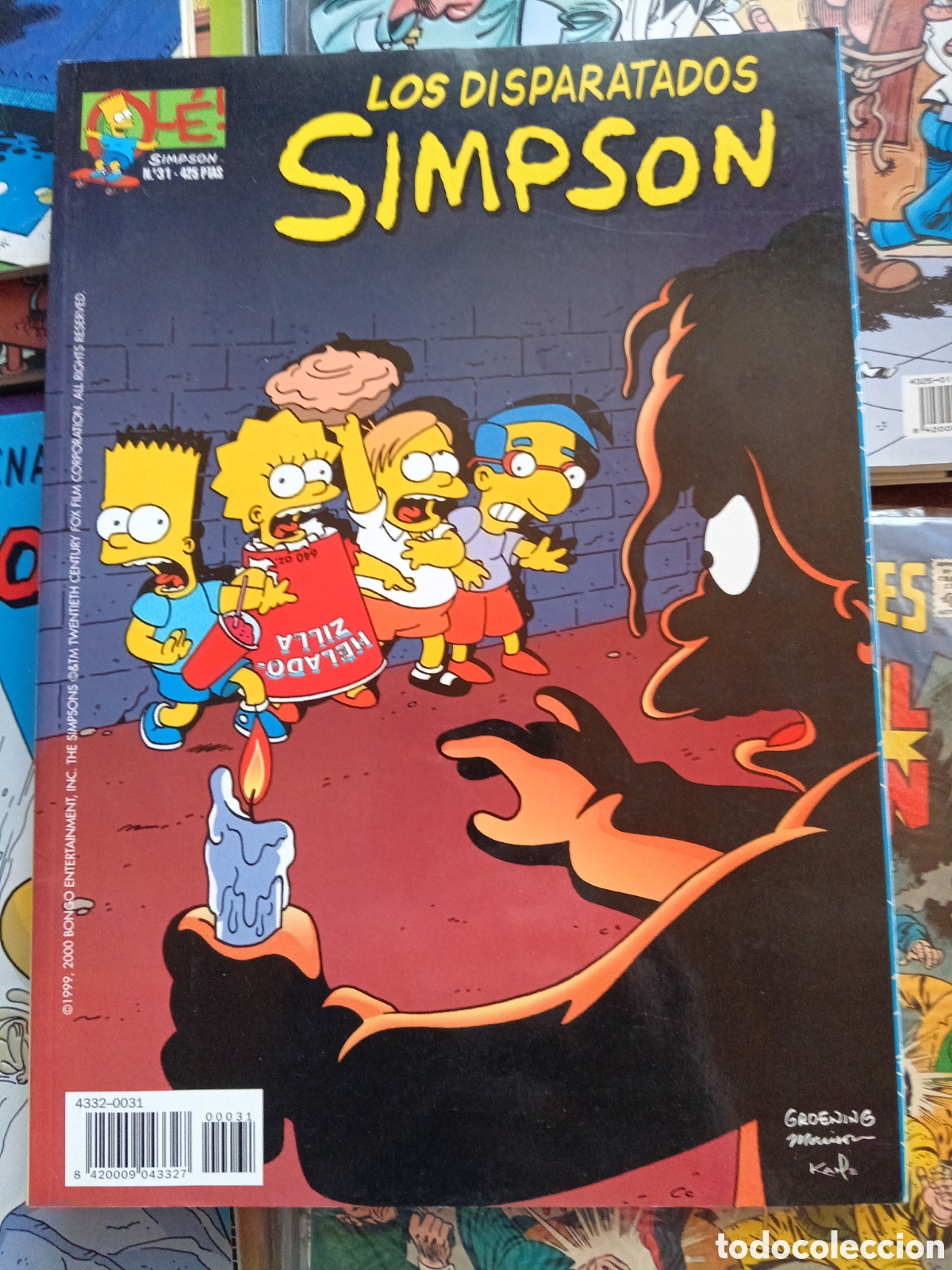 C&oacute;mics: Colecci&oacute;n Ol&eacute; 31 Los disparatados Simpson cj103 - Foto 1