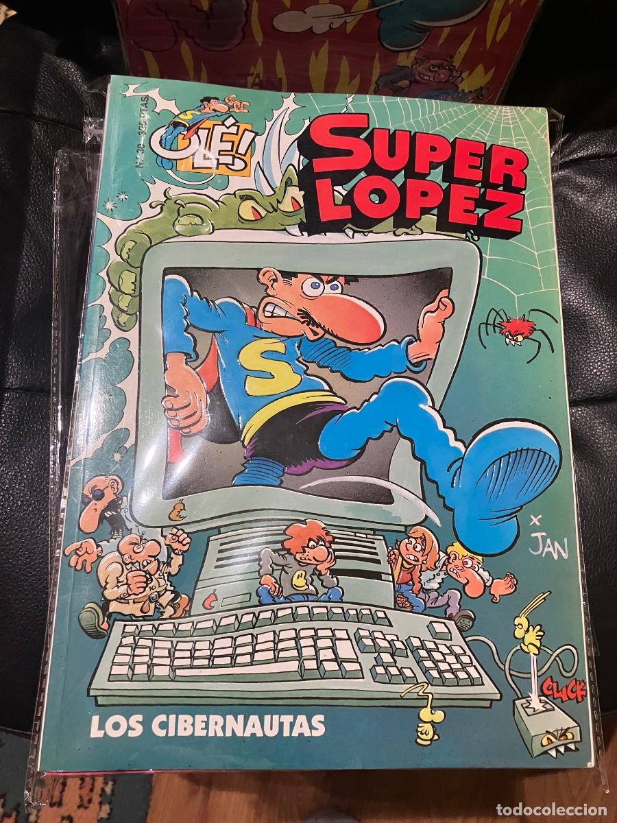 C&oacute;mics: SUPER LOPEZ SUPERLOPEZ - OL&Eacute; FANS - LOTE DE 28 N&Uacute;MEROS - EDICIONES B - Foto 4
