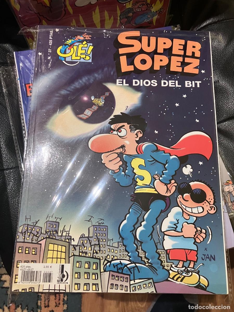C&oacute;mics: SUPER LOPEZ SUPERLOPEZ - OL&Eacute; FANS - LOTE DE 28 N&Uacute;MEROS - EDICIONES B - Foto 5
