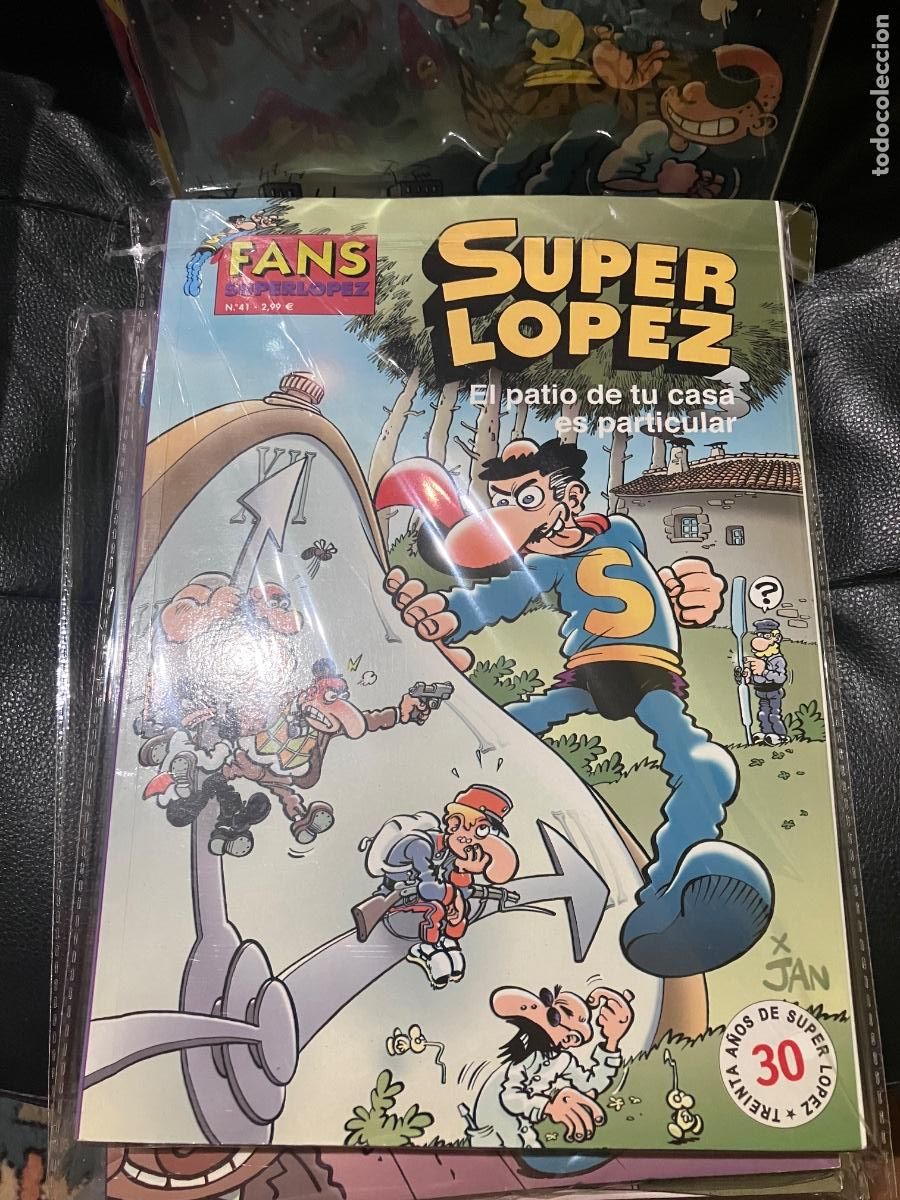C&oacute;mics: SUPER LOPEZ SUPERLOPEZ - OL&Eacute; FANS - LOTE DE 28 N&Uacute;MEROS - EDICIONES B - Foto 7