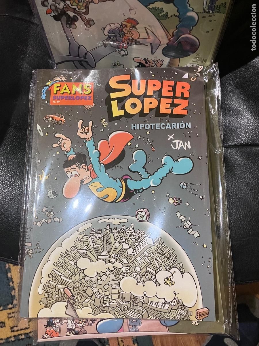 C&oacute;mics: SUPER LOPEZ SUPERLOPEZ - OL&Eacute; FANS - LOTE DE 28 N&Uacute;MEROS - EDICIONES B - Foto 9
