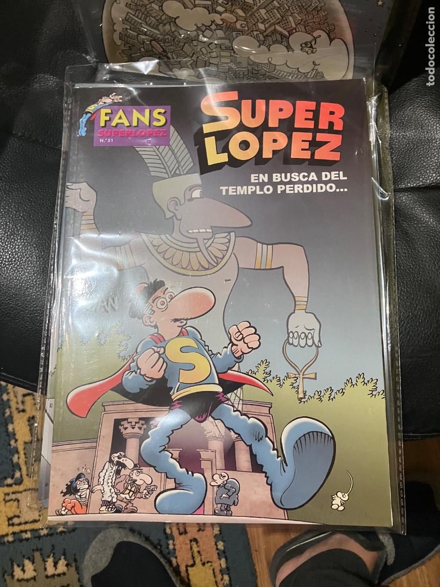 C&oacute;mics: SUPER LOPEZ SUPERLOPEZ - OL&Eacute; FANS - LOTE DE 28 N&Uacute;MEROS - EDICIONES B - Foto 10