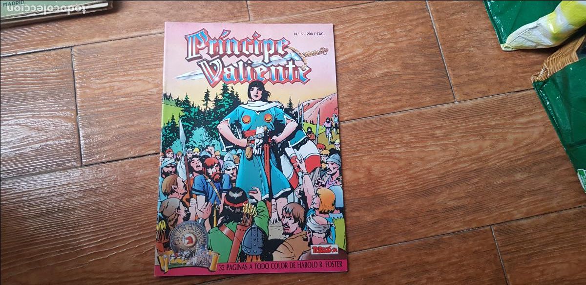 C&oacute;mics: PRINCIPE VALIENTE N&ordm; 5 EDICION HISTORICA EDICIONES B - Foto 1