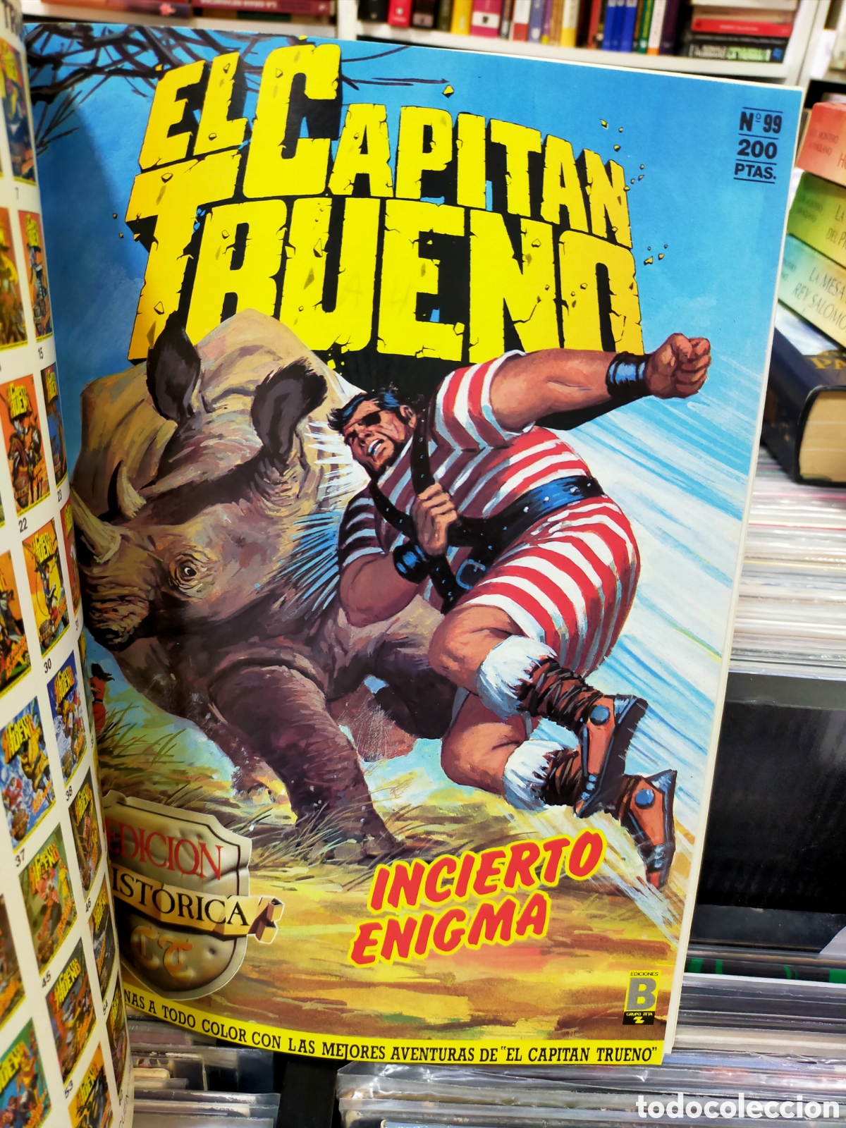C&oacute;mics: EL CAPIT&Aacute;N TRUENO - SELECCI&Oacute;N 14 - N&Uacute;M 97, 99 Y 100 - Foto 5