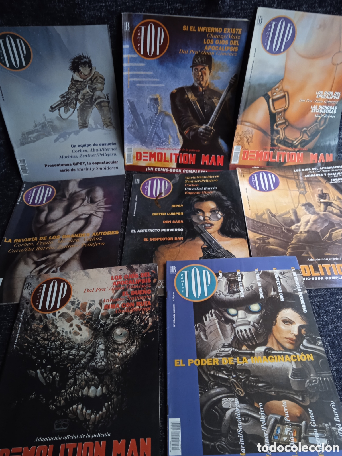 C&oacute;mics: TOP COMICS - LOTE DE 8 EJEMPLARES -ED. EDICIONES B - Foto 1
