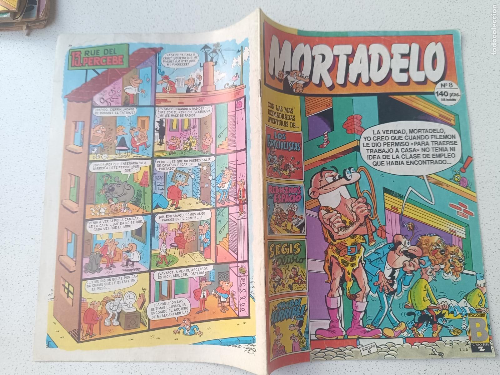 C&oacute;mics: Mortadelo n&uacute;mero 8 Ediciones B - Foto 1