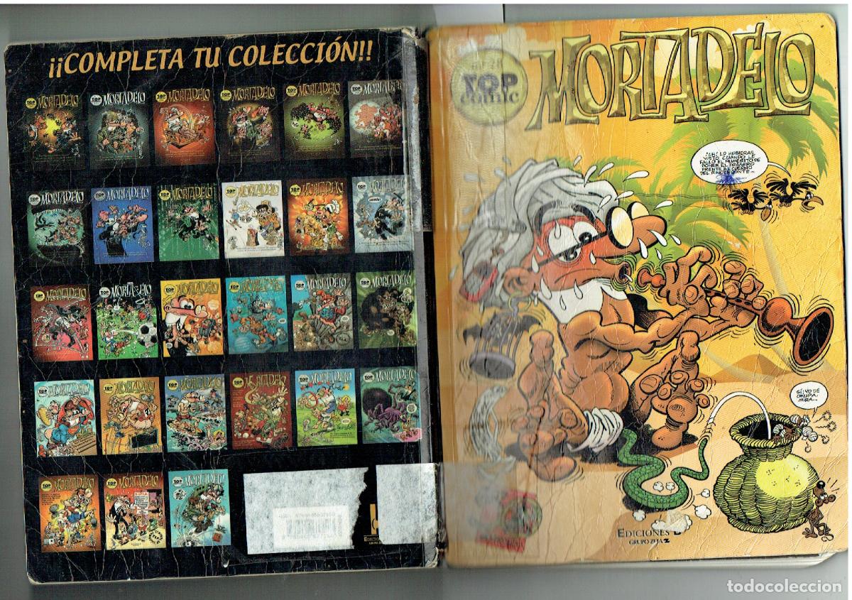 C&oacute;mics: TOP COMI. N&ordm; 28. MORTADELO. EDICIONES B. 1&ordf; EDC. 2008. (B/39.1) - Foto 1