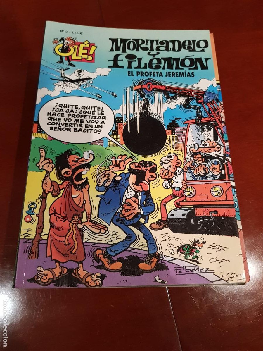 C&oacute;mics: MORTADELO Y FILEMON-N&ordm; 2-EL PROFETA JEREMIAS - Foto 1