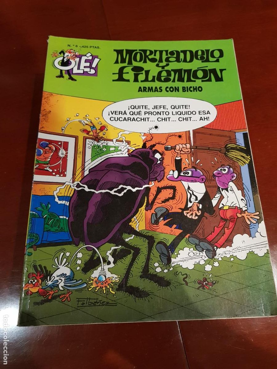C&oacute;mics: MORTADELO Y FILEMON-N&ordm; 6-ARMA CON BICHO - Foto 1