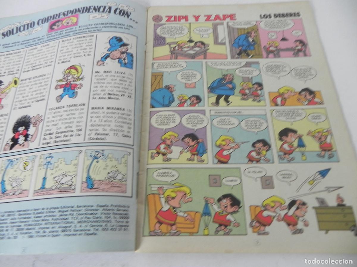 C&oacute;mics: ZIPI Y ZAPE N&ordm; 135 (EDICIONES B-1990) - Foto 2
