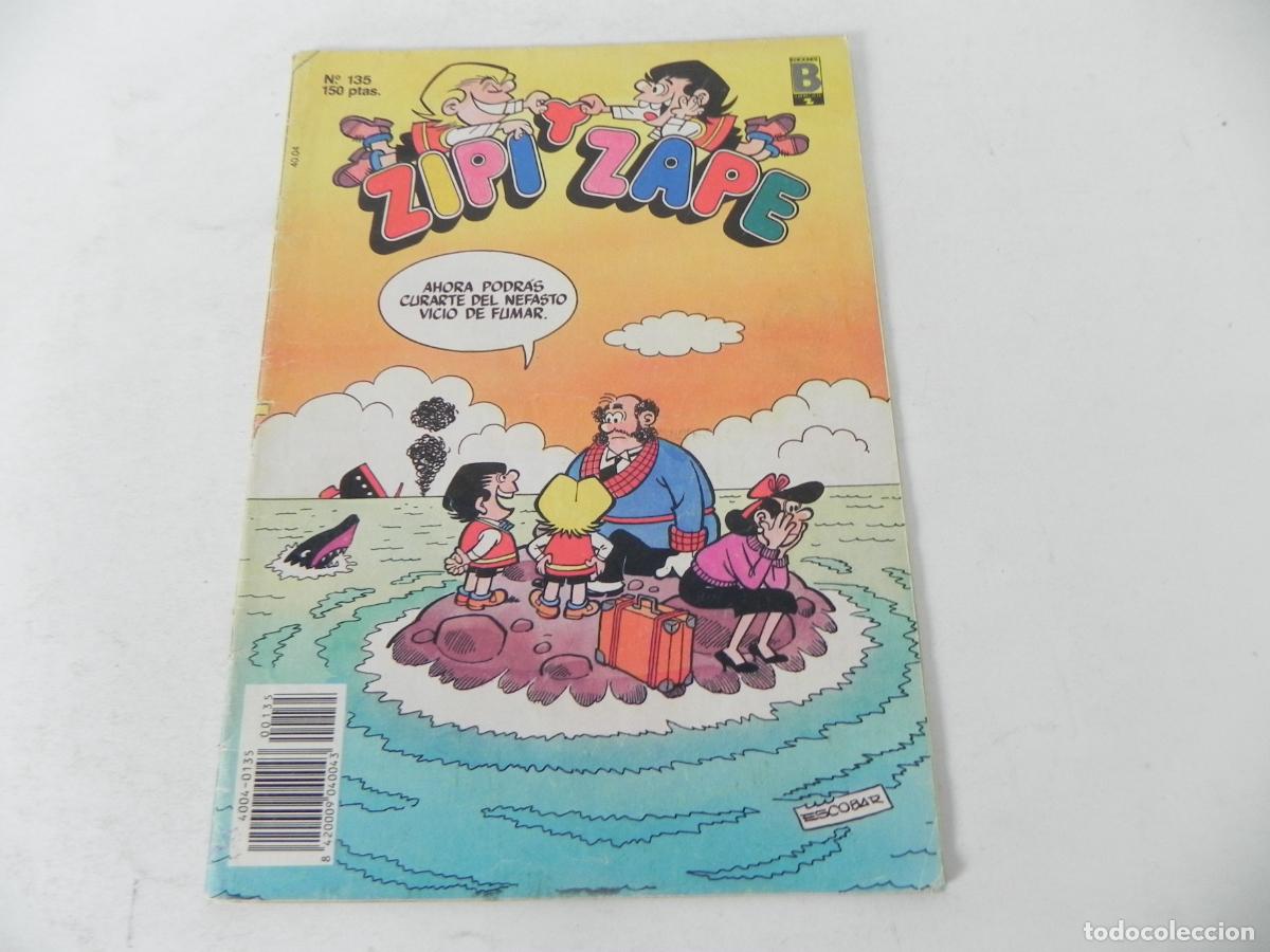 C&oacute;mics: ZIPI Y ZAPE N&ordm; 135 (EDICIONES B-1990) - Foto 1