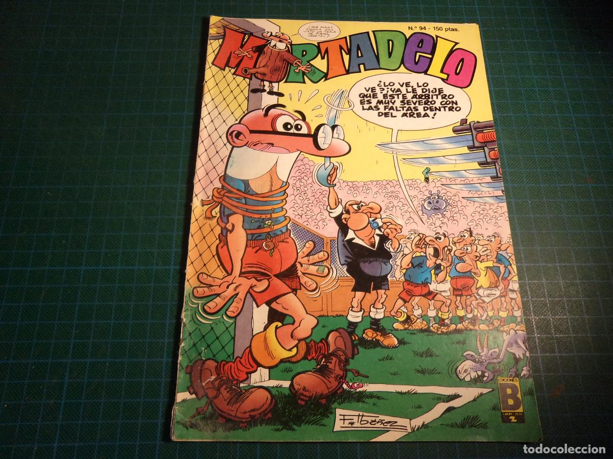 C&oacute;mics: Mortadelo. N&ordm; 94. Ediciones B. Con se&ntilde;ales de uso. - Foto 1