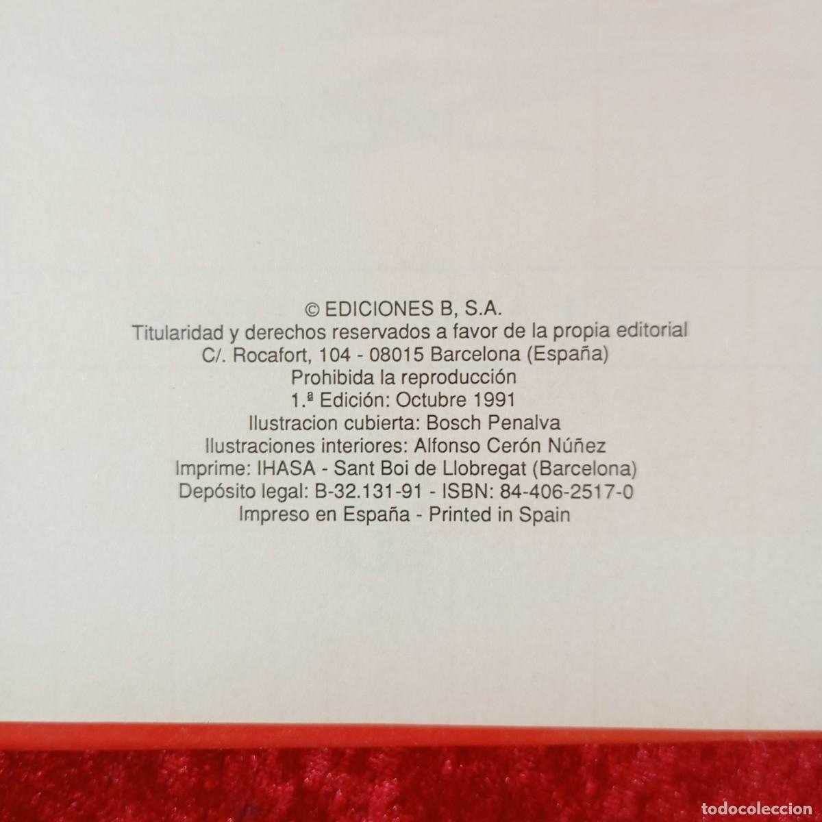 C&oacute;mics: LA ISLA DEL TESORO - ROBERT L. STEVENSON - CLASIC COMICS - EDICIONES B - 1991 / 3664 - Foto 4