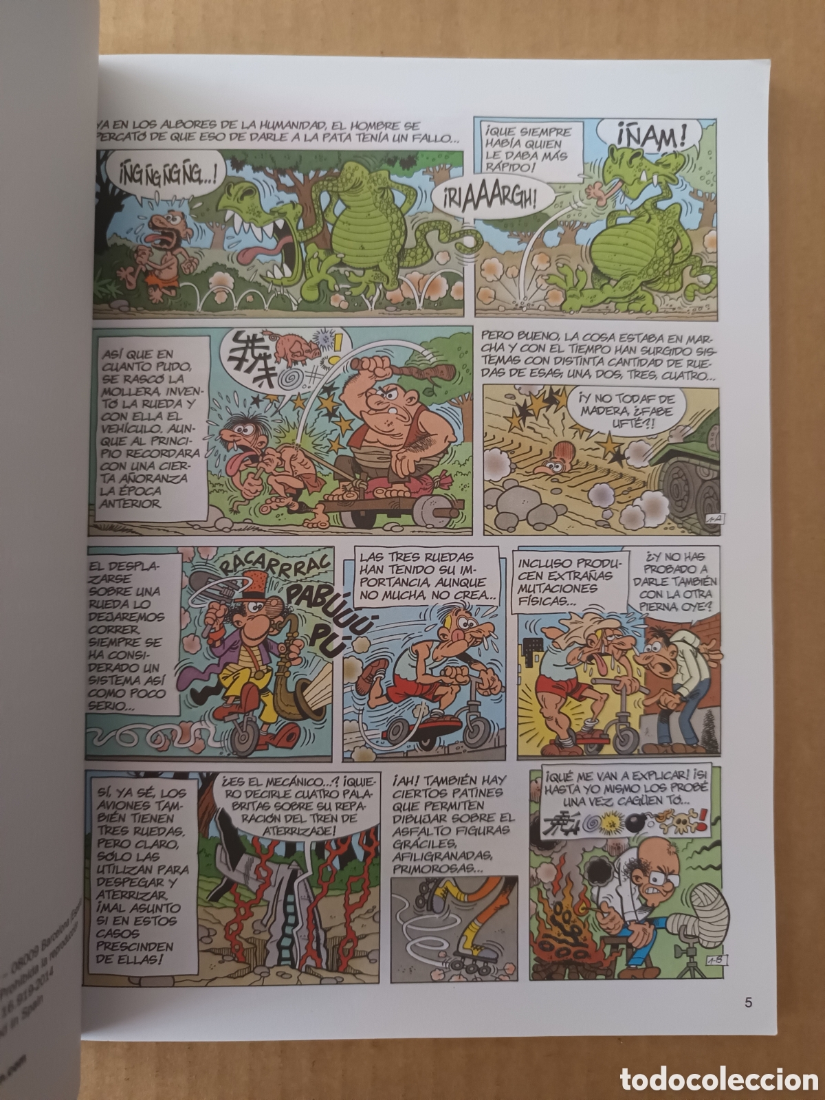 C&oacute;mics: Top C&oacute;mic n&deg;53: Mortadelo (Ediciones B, 2014). Ver &iacute;ndice. - Foto 4