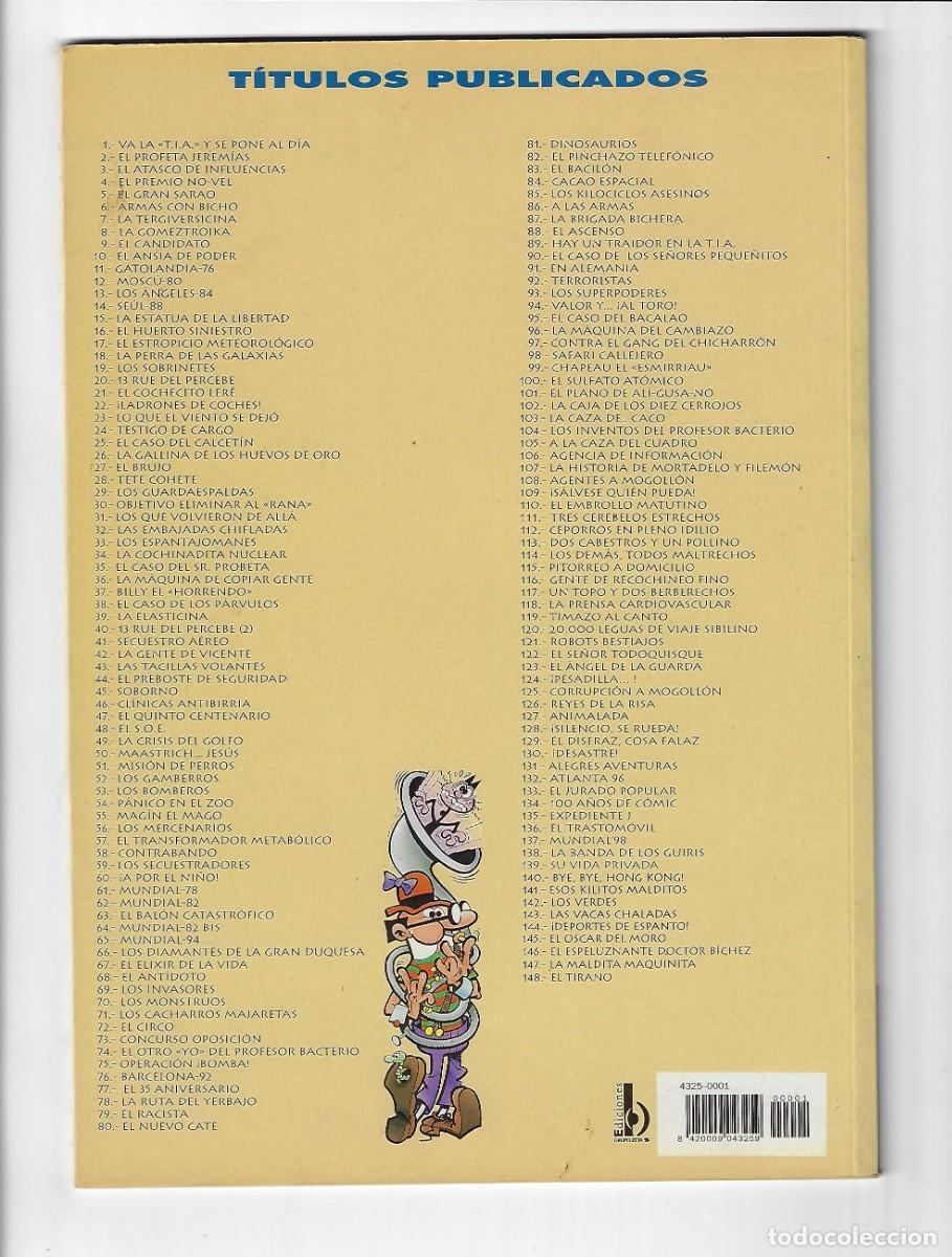 C&oacute;mics: Ediciones B. Colecci&oacute;n Ol&eacute; Mortadelo y Filem&oacute;n. 1. - Foto 2