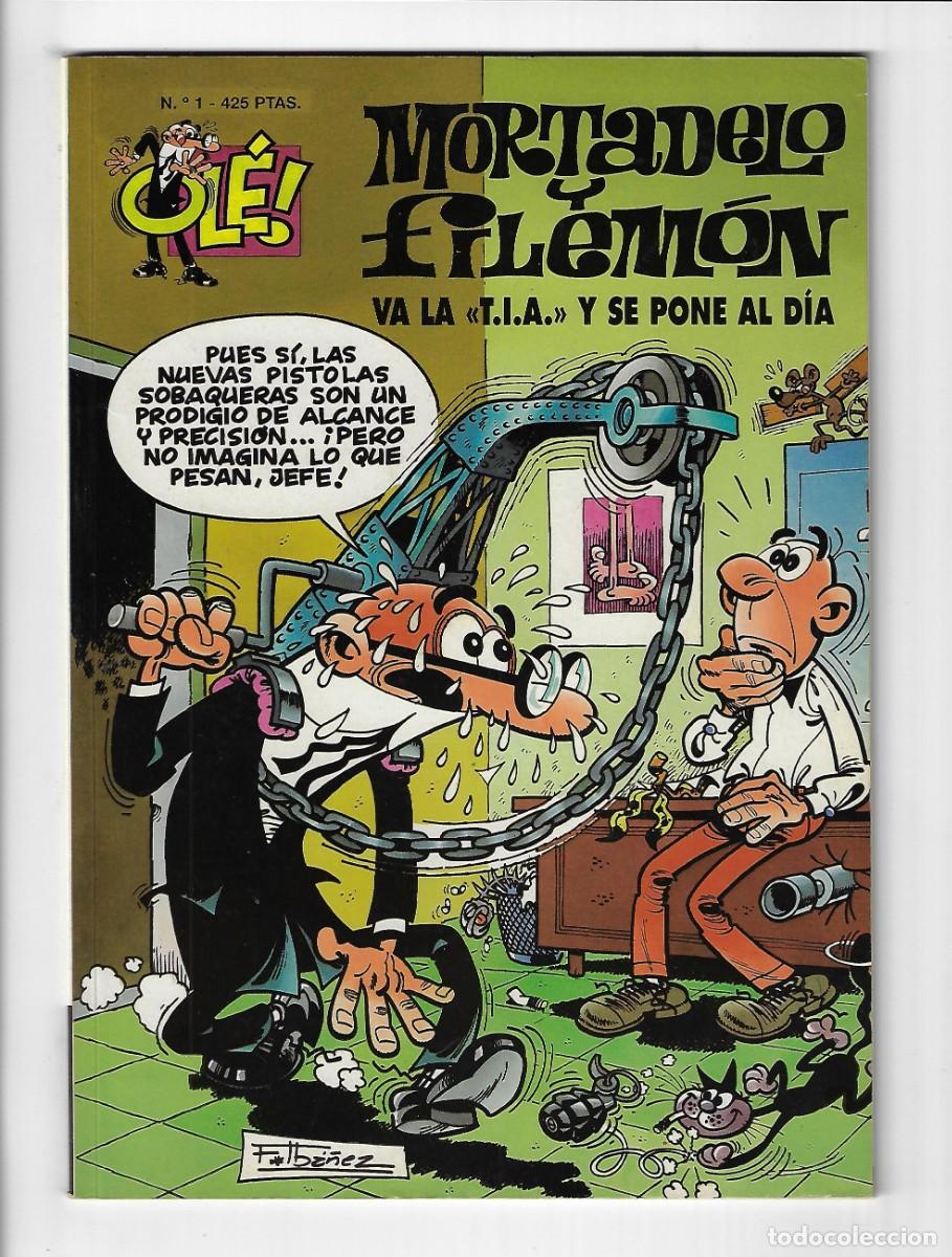 C&oacute;mics: Ediciones B. Colecci&oacute;n Ol&eacute; Mortadelo y Filem&oacute;n. 1. - Foto 1