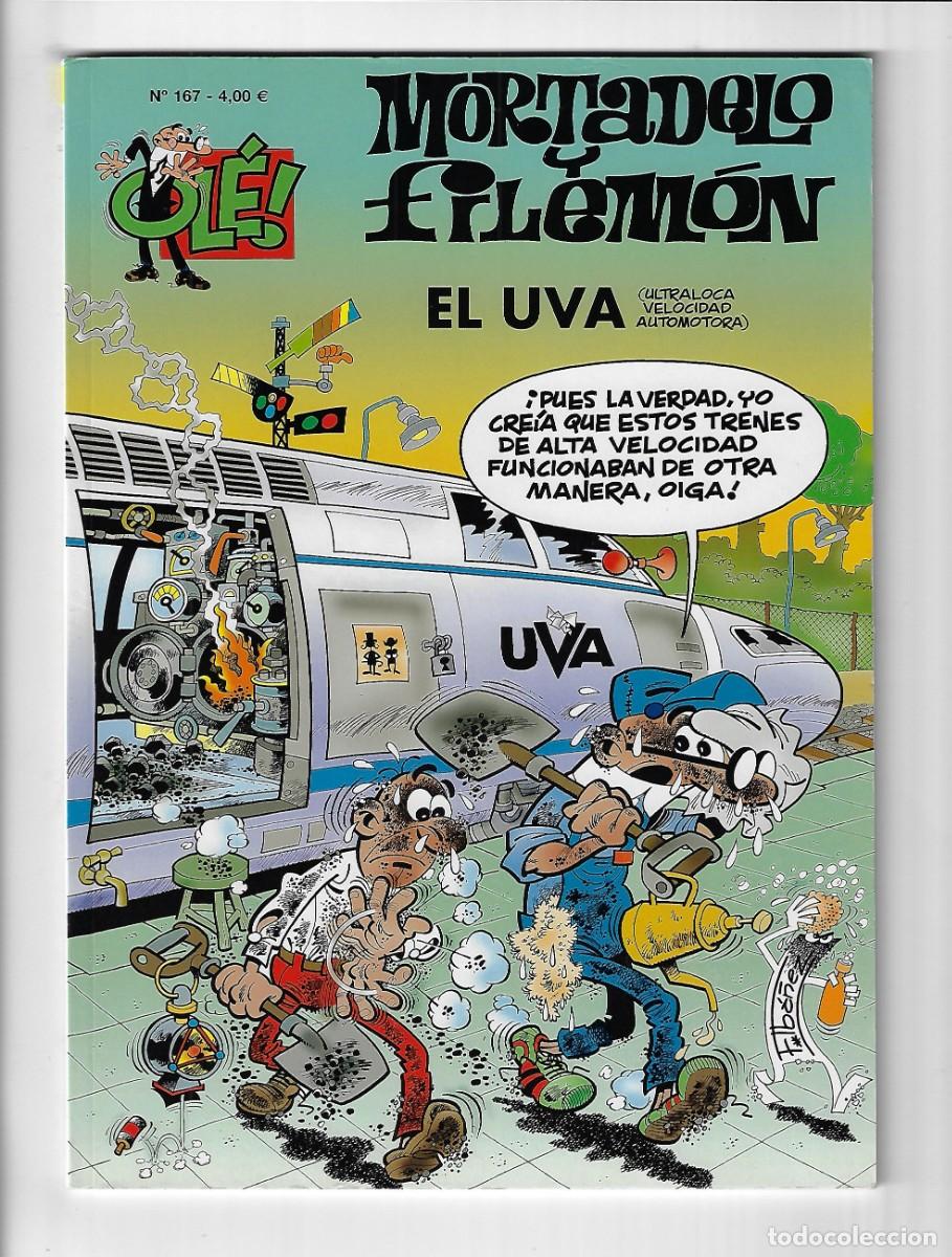 C&oacute;mics: Ediciones B. Colecci&oacute;n Ol&eacute; Mortadelo y Filem&oacute;n. 167 - Foto 1