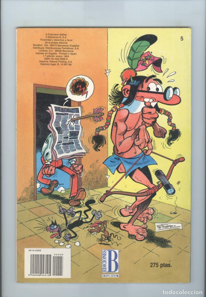 C&oacute;mics: Ediciones B. Ol&eacute;. Mortadelo y Filem&oacute;n. 5. Primera edici&oacute;n. - Foto 2